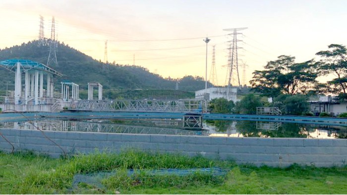 廣東某某污水廠(chǎng)立式攪拌機(jī)定制案例